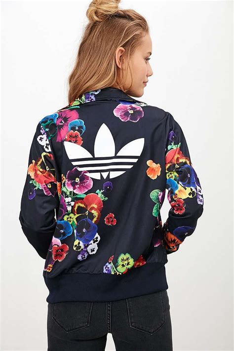 adidas jasje bloemen|Jassen .